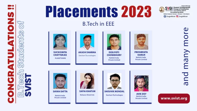 Excellent Placement B.Tech EEE