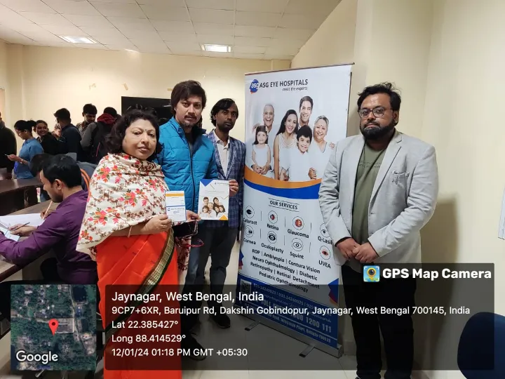 eye checkup camp in collaboration with AGS EYE Hospital