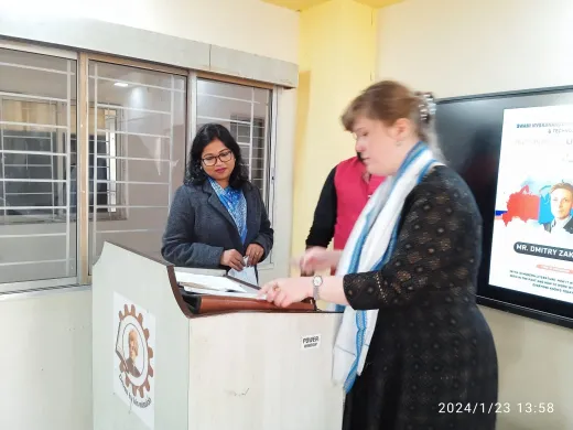 Indo Russian Literary Meet 2024 at SVIST Campus